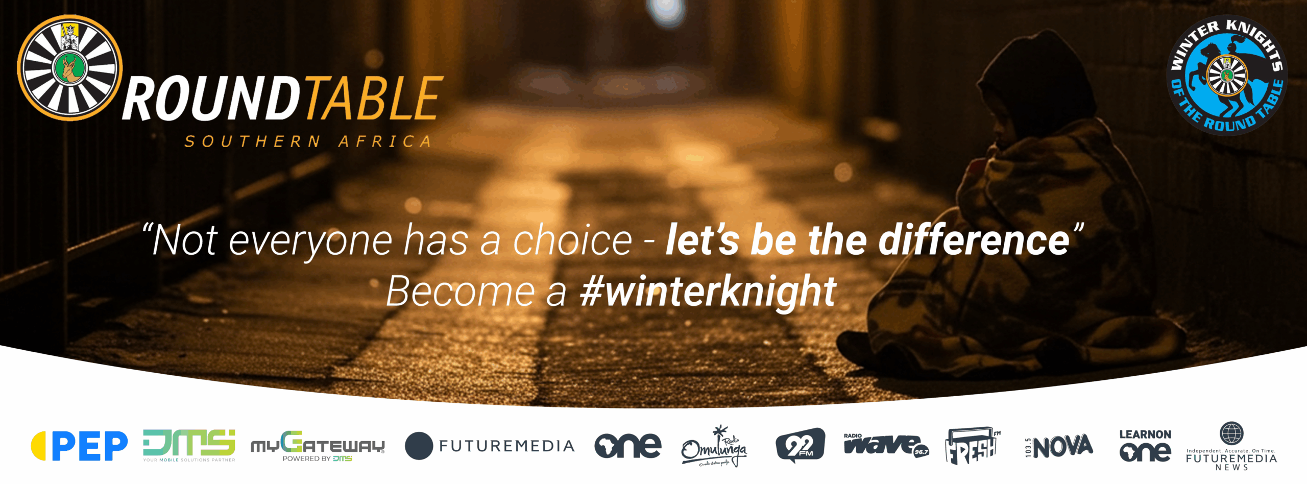Be the Warmth this Winter. Be a Winter Knight